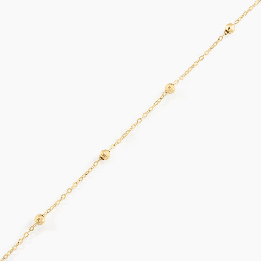 Bracelet Chaine Boules Alternees Or Jaune - Bracelets chaînes Enfant | Marc Orian