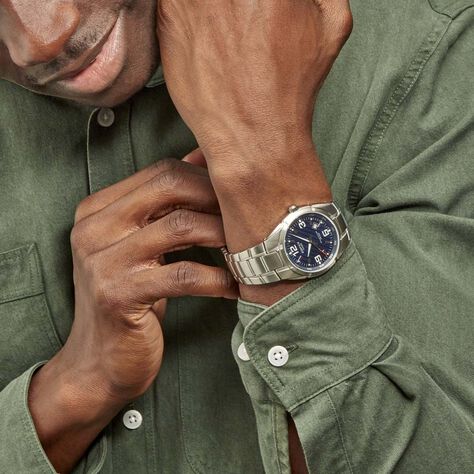 Montre Edifice Bleu - Montres classiques Homme | Marc Orian