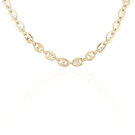 Collier William Plaqué Or Jaune - Chaines Homme | Marc Orian
