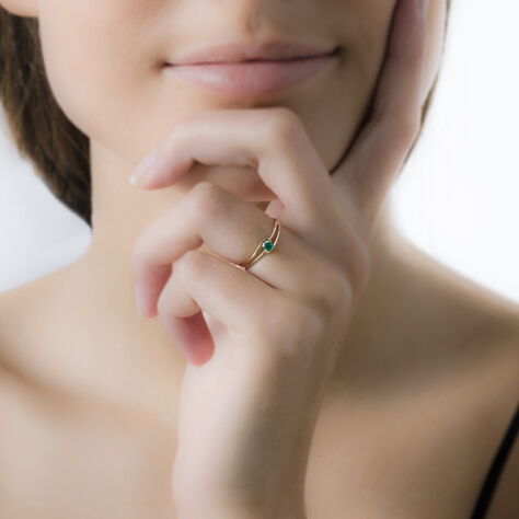 Bague Veroucha Or Jaune Agate - Bagues Femme | Marc Orian