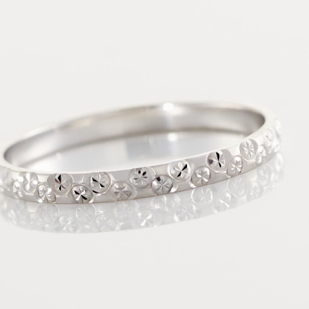 Alliance Menussa Diamantee Or Blanc - Alliances duo Femme | Marc Orian