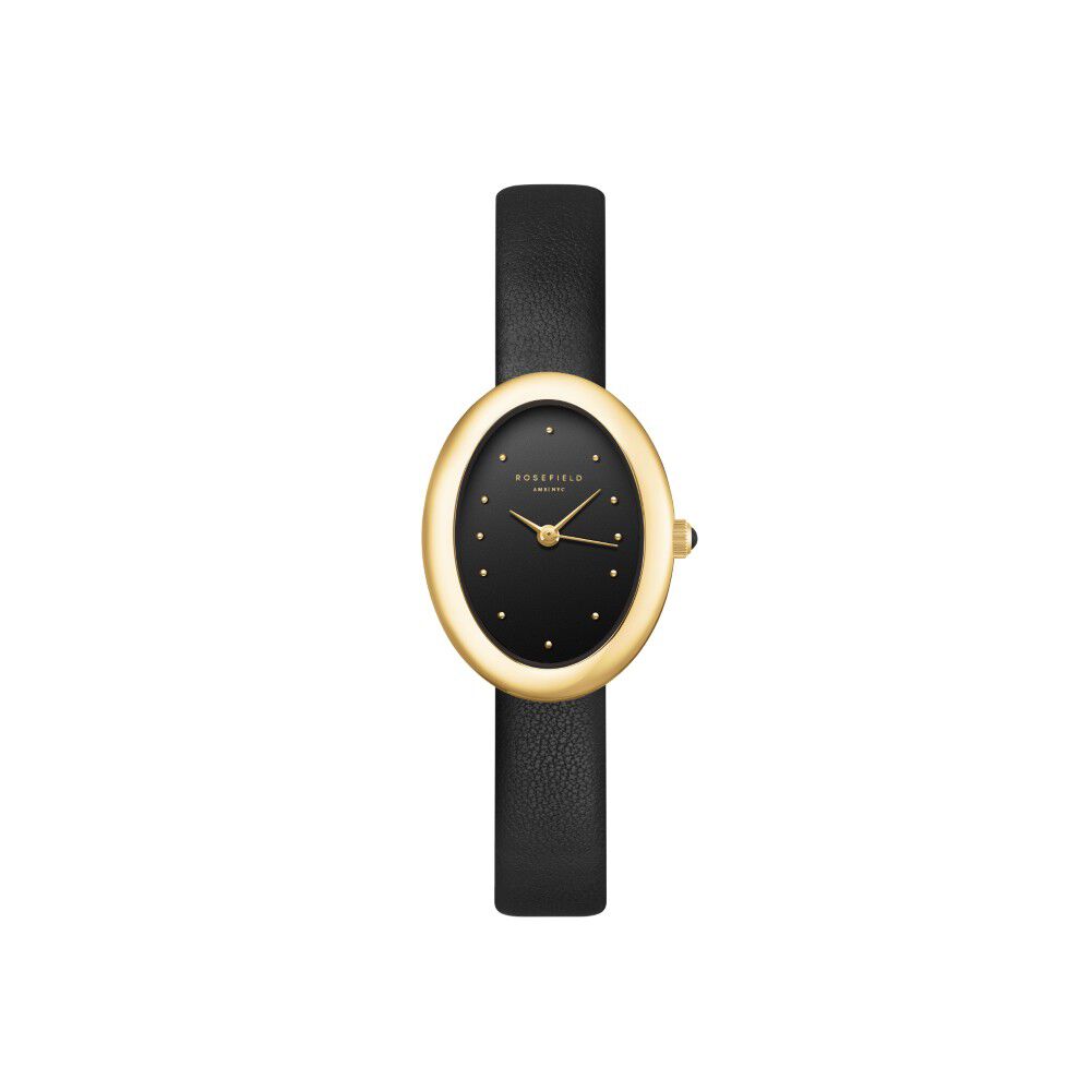 Montre Rosefield Ovale Noir - Montres &eacute;tanches Femme | Marc Orian