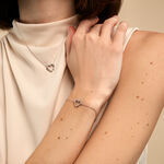 Bracelet Lovella Argent Blanc Oxyde De Zirconium - Bracelets fantaisie Femme | Marc Orian