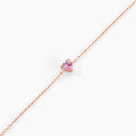 Bracelet Kelvyn Argent Rose Oxyde De Zirconium - Bracelets fantaisie Femme | Marc Orian