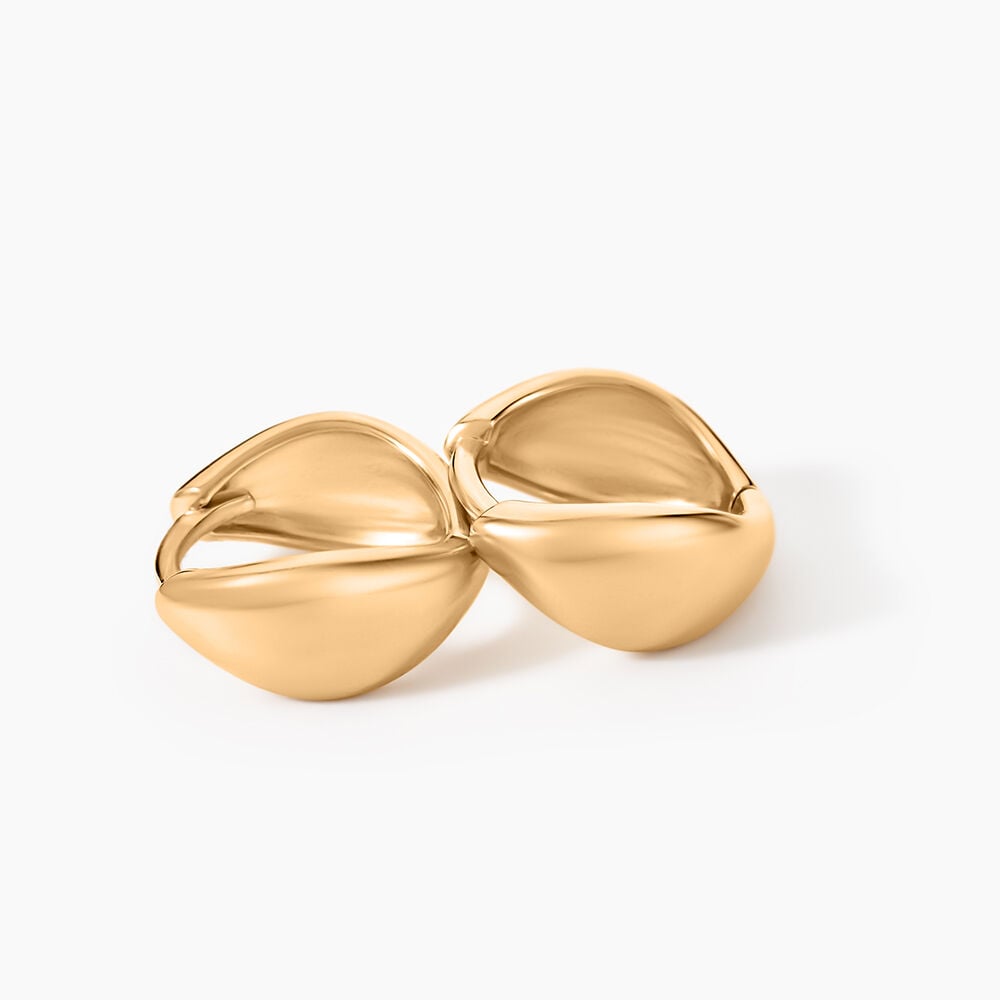 Créoles Antheia Plaqué Or Jaune - Créoles Femme | Marc Orian