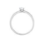 Bague Solitaire Flora Or Blanc Diamant - Solitaires Femme | Marc Orian