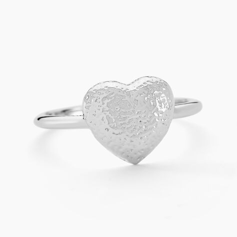 Bague With Love Argent Blanc - Bagues Femme | Marc Orian