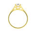Bague Solitaire Vicoeuria Or Jaune Diamant Synthétique - Solitaires Femme | Marc Orian