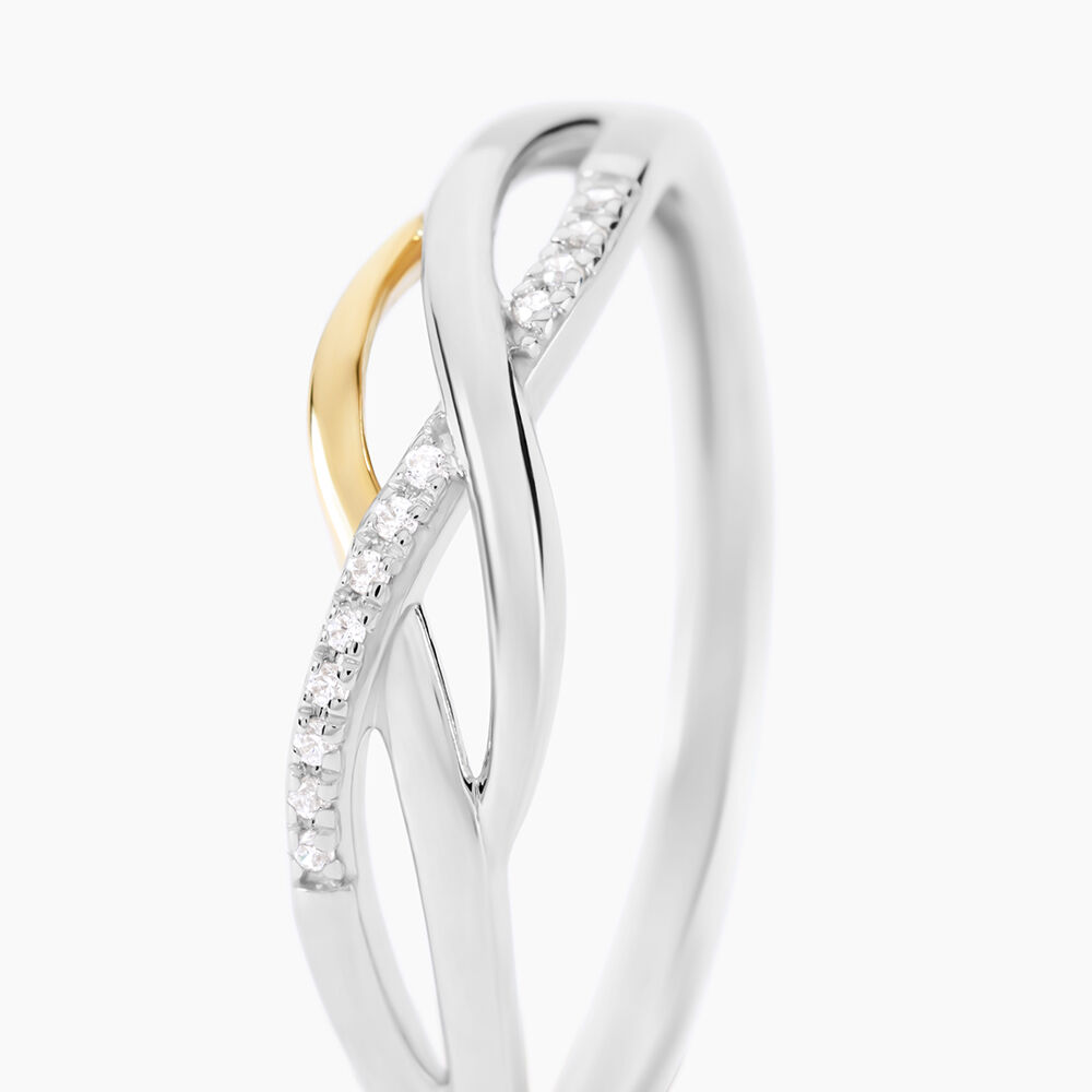 Bague Or Jaune Argent Blanc Oxyde De Zirconium - Bagues avec pierre Femme | Marc Orian