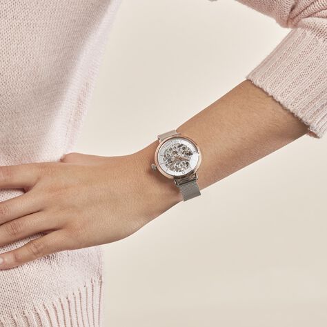 Montre Pierre Lannier Automatic Argent - Montres automatique Femme | Marc Orian
