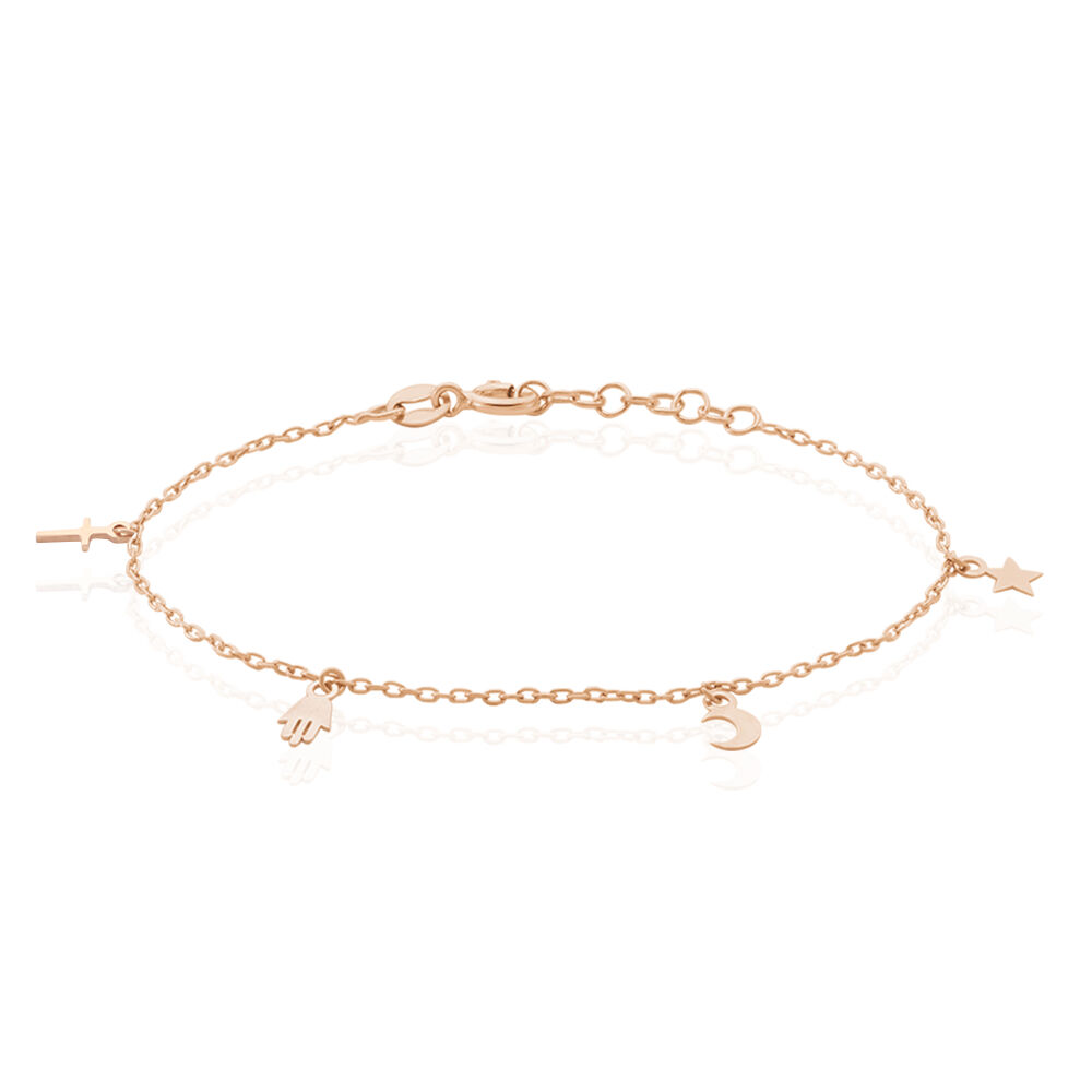 Bracelet Vao Argent Rose - Bracelets fantaisie Femme | Marc Orian