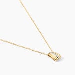 Collier Precious Lines Or Jaune Diamant - Colliers avec pierres Femme | Marc Orian