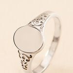 Chevali&egrave;re Giacoma Argent Blanc - Bijoux fantaisie Femme | Marc Orian