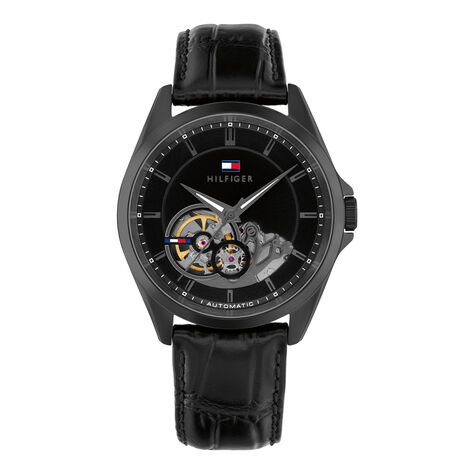 Montre Tommy Hilfiger Baker Automatic Noir - Montres Homme | Marc Orian