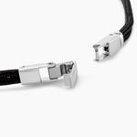 Bracelet Fabrice Acier Blanc - Bracelets cordons Homme | Marc Orian