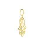 Pendentif Fatima Or Jaune Oxyde De Zirconium - Pendentifs Famille | Marc Orian