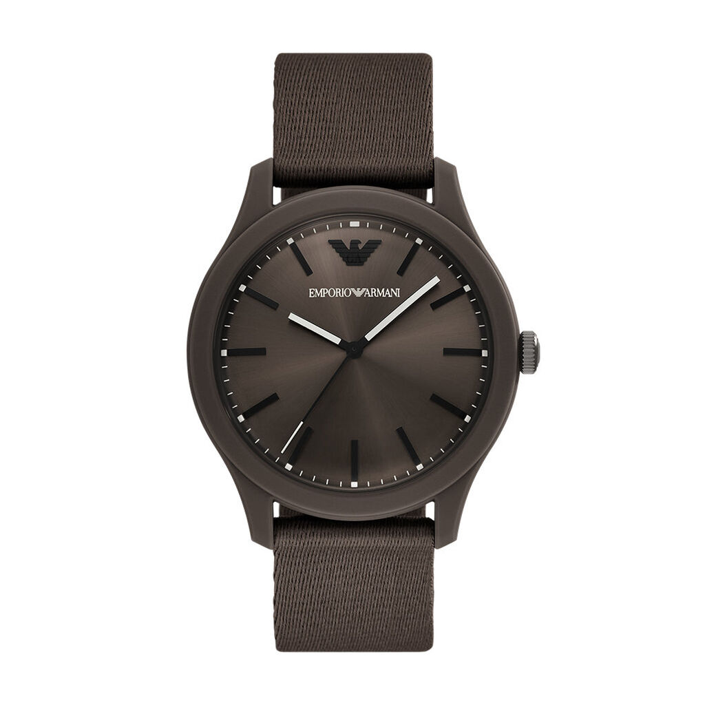 Montre Emporio Armani Marron - Montres étanches Homme | Marc Orian
