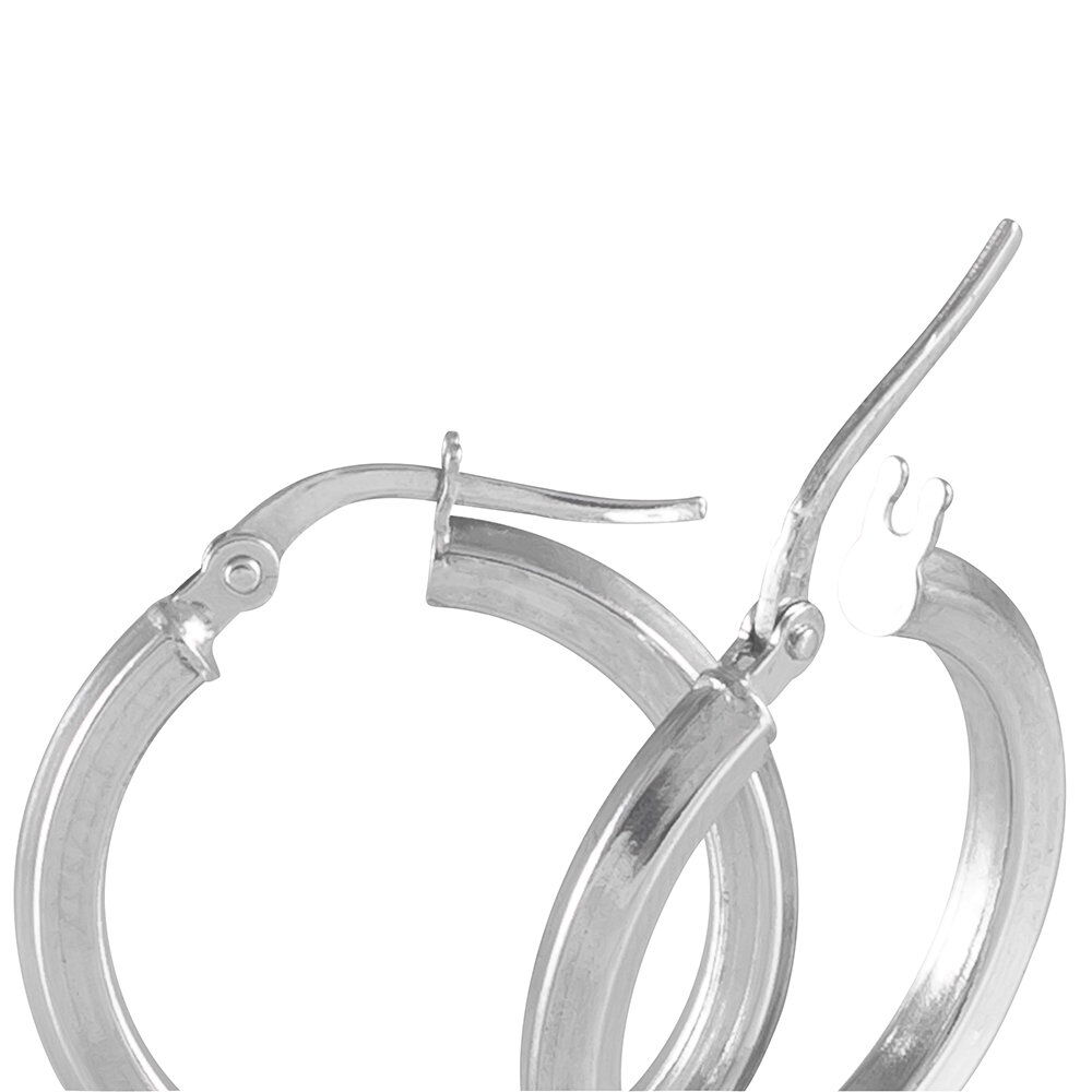 Créoles Ilana Or Blanc - Créoles Femme | Marc Orian