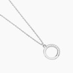 Collier Kleya Argent Blanc Oxyde De Zirconium - Colliers avec pierres Femme | Marc Orian
