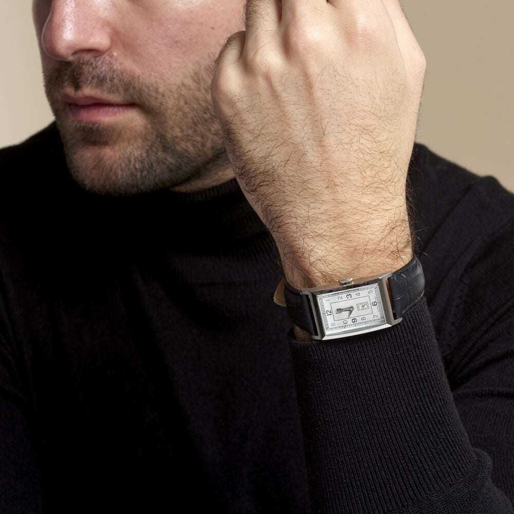 Montre Montignac Tonneau Automatiquebleu - Montres automatiques Homme | Marc Orian