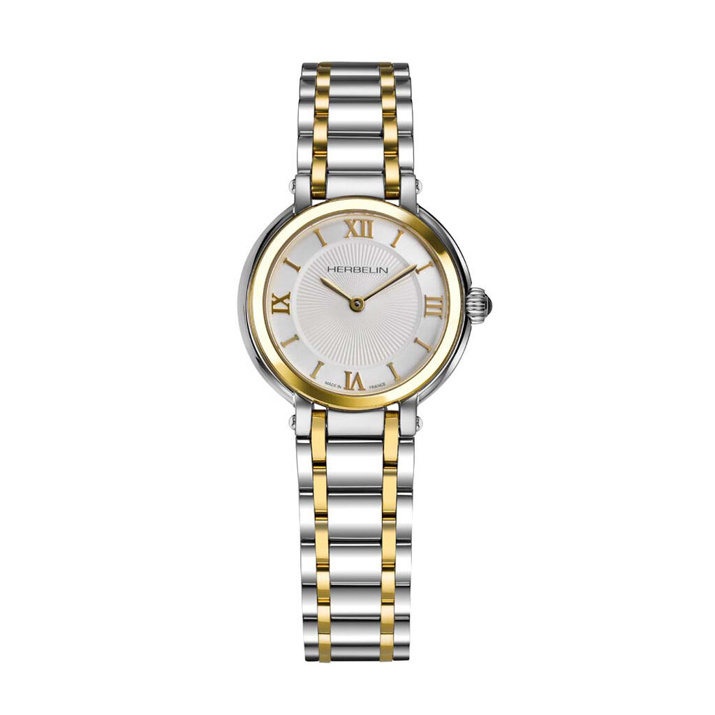Montre Herbelin Galet Blanc - Montres classiques Femme | Marc Orian