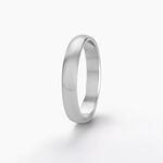 Alliance Alexyne Argent Blanc - Alliances duo Famille | Marc Orian