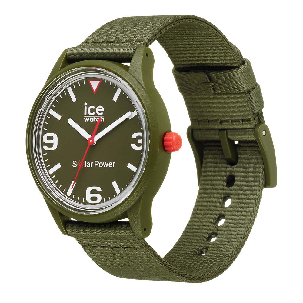 Montre Ice Watch Solar Power Kaki - Montres &eacute;tanches Famille | Marc Orian