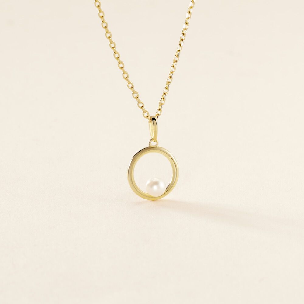 Pendentif Imelie Or Jaune Perle De Culture - Pendentifs Femme | Marc Orian