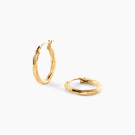Cr&eacute;oles Anantha Or Jaune - Cr&eacute;oles Femme | Marc Orian