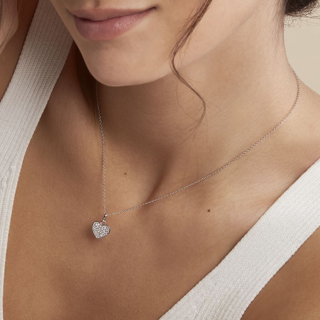 Collier Argent Frederik Oxyde De Zirconium - Colliers Femme | Marc Orian