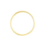 Alliance Grain De Folie Diamantee Ruban Plat Or Bicolore - Alliances duo Unisex | Marc Orian