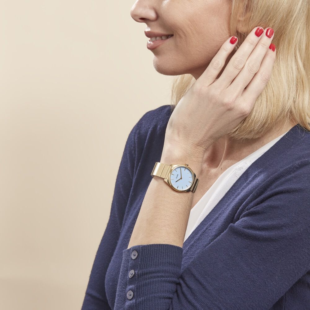 Montre Cluse Feroce Petite Bleu - Montres classiques Femme | Marc Orian