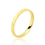 Alliance Facetee Or Jaune - Alliances duo Unisex | Marc Orian