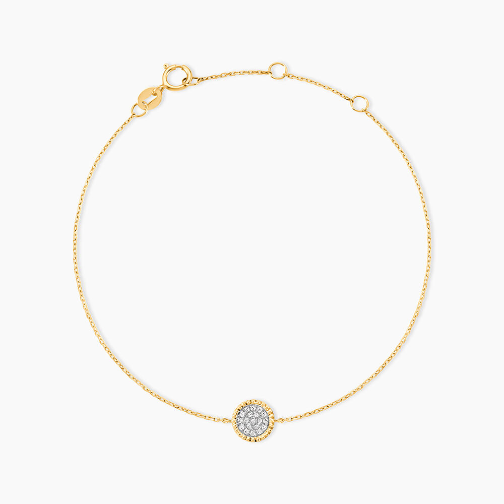 Bracelet Vaina Or Jaune Diamant - Bracelets cha&icirc;nes Femme | Marc Orian