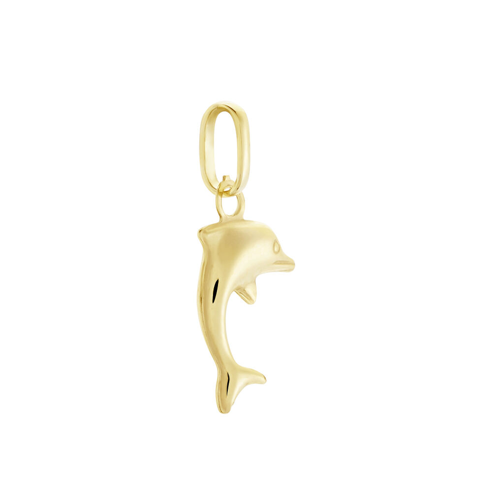 Pendentif Haizia Dauphin Or Jaune - Pendentifs Famille | Marc Orian