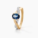 Bague Or Jaune Candice Topaze - Bagues pierres fines Femme | Marc Orian