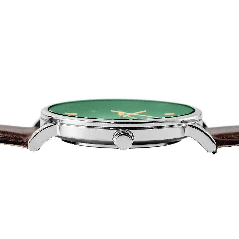 Montre Pierre Lannier Essential Vert - Montres classiques Homme | Marc Orian