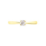 Bague Solitaire Vicoeuria Or Jaune Diamant - Solitaires Femme | Marc Orian