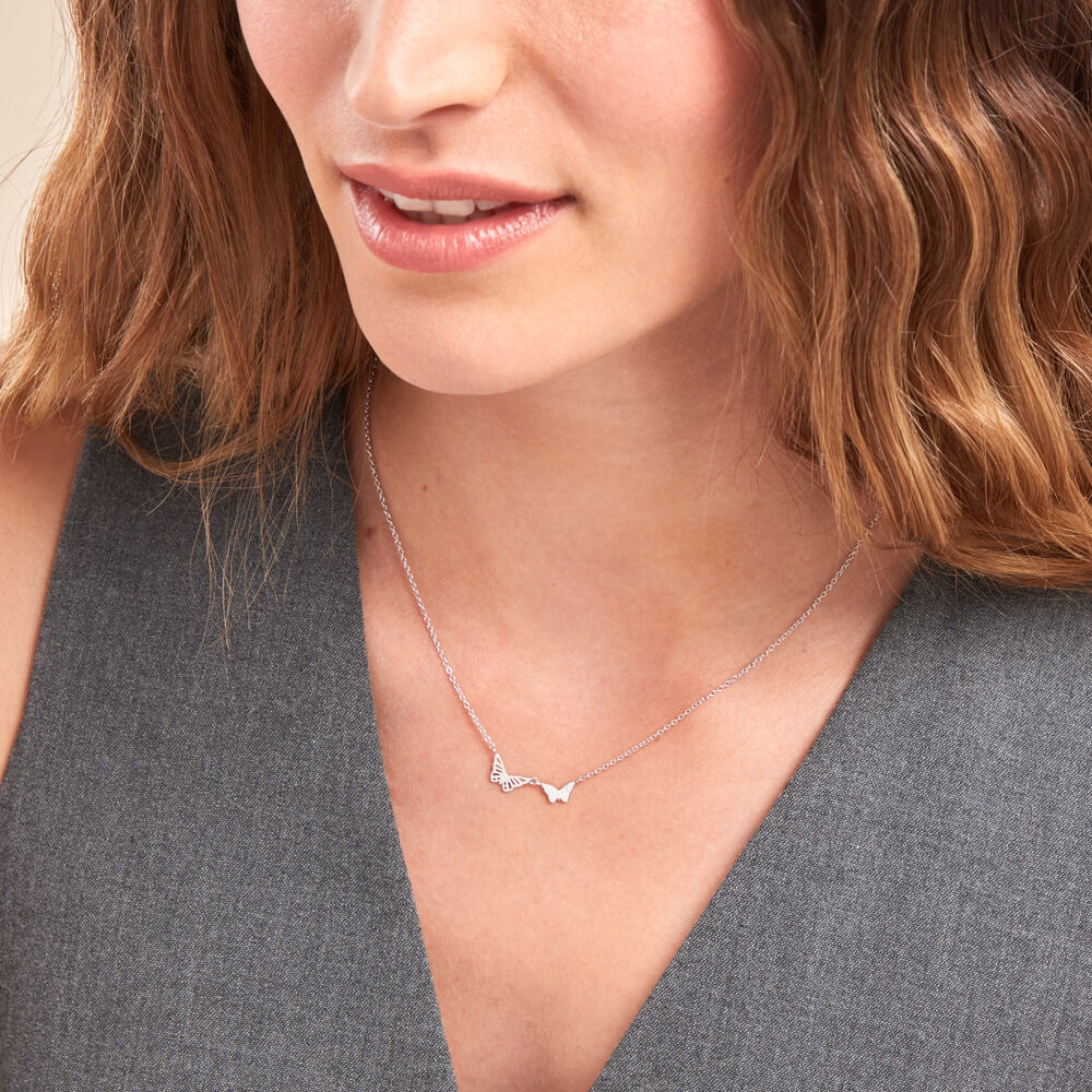 Collier Thecla Argent Blanc Oxyde De Zirconium - Colliers avec pierres Femme | Marc Orian