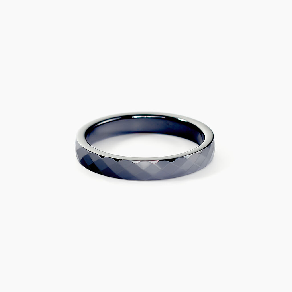 Bague Pilar Petite Ceramique Noir Céramique - Bagues avec pierre Femme | Marc Orian
