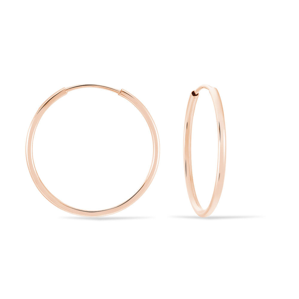 Cr&eacute;oles Dominae Or Rose - Cr&eacute;oles Femme | Marc Orian