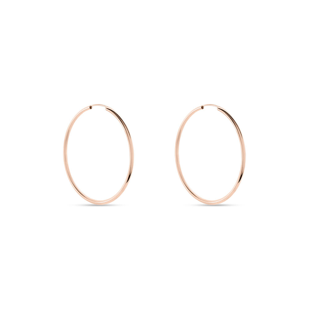 Cr&eacute;oles Valencina Or Rose - Cr&eacute;oles Femme | Marc Orian