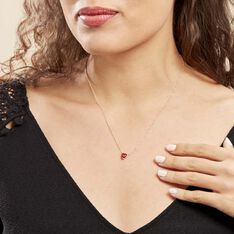 Collier Kelvyn Argent Rose Oxyde - Colliers Femme | Marc Orian