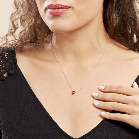 Collier Kelvyn Argent Rose Oxyde - Colliers Femme | Marc Orian