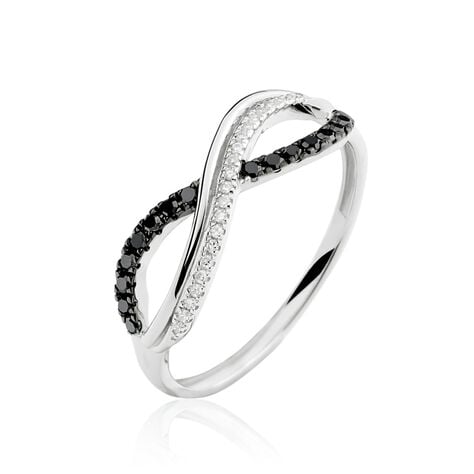 Bague Rejane Or Blanc Diamant - Bagues pierres précieuses Femme | Marc Orian