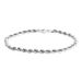 Bracelet Jerry Maille Corde Or Blanc - Bracelets mailles Femme | Marc Orian