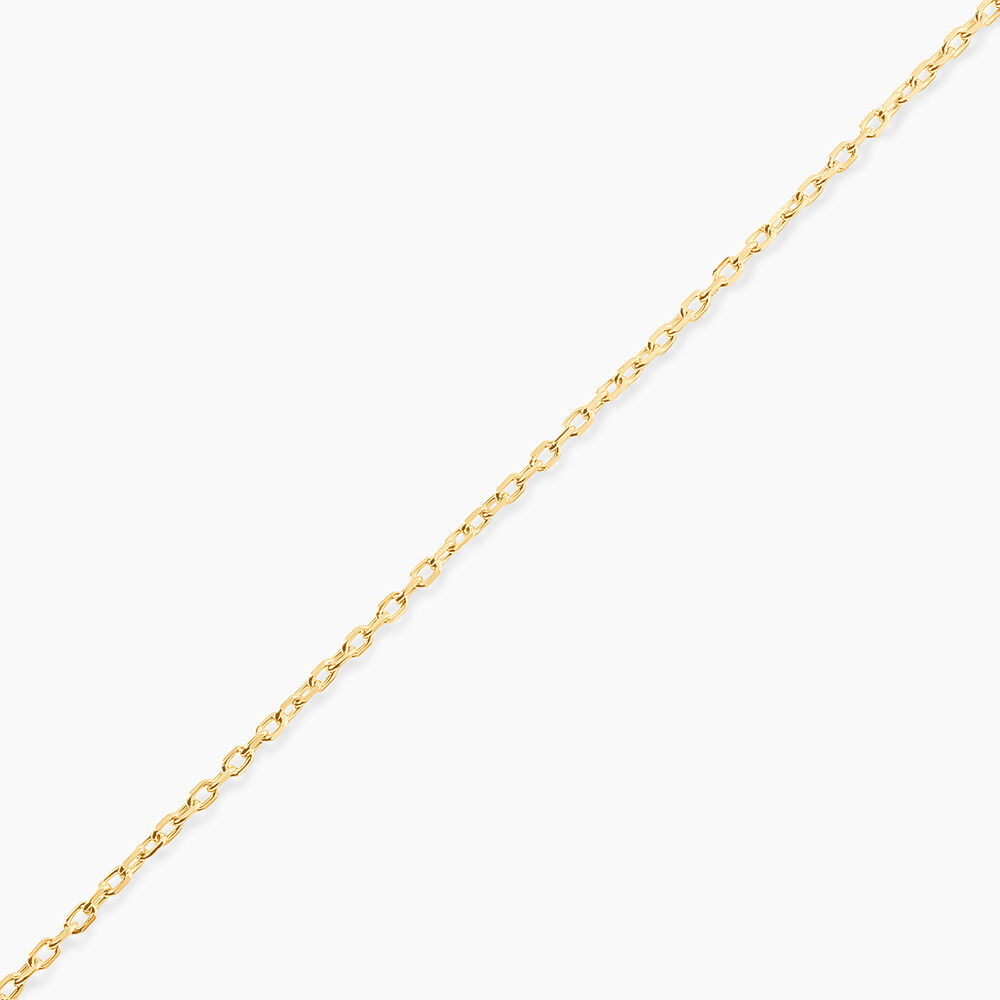 Cha&icirc;ne Igoa Maille For&ccedil;at Diamantee Or Jaune - Chaines Femme | Marc Orian