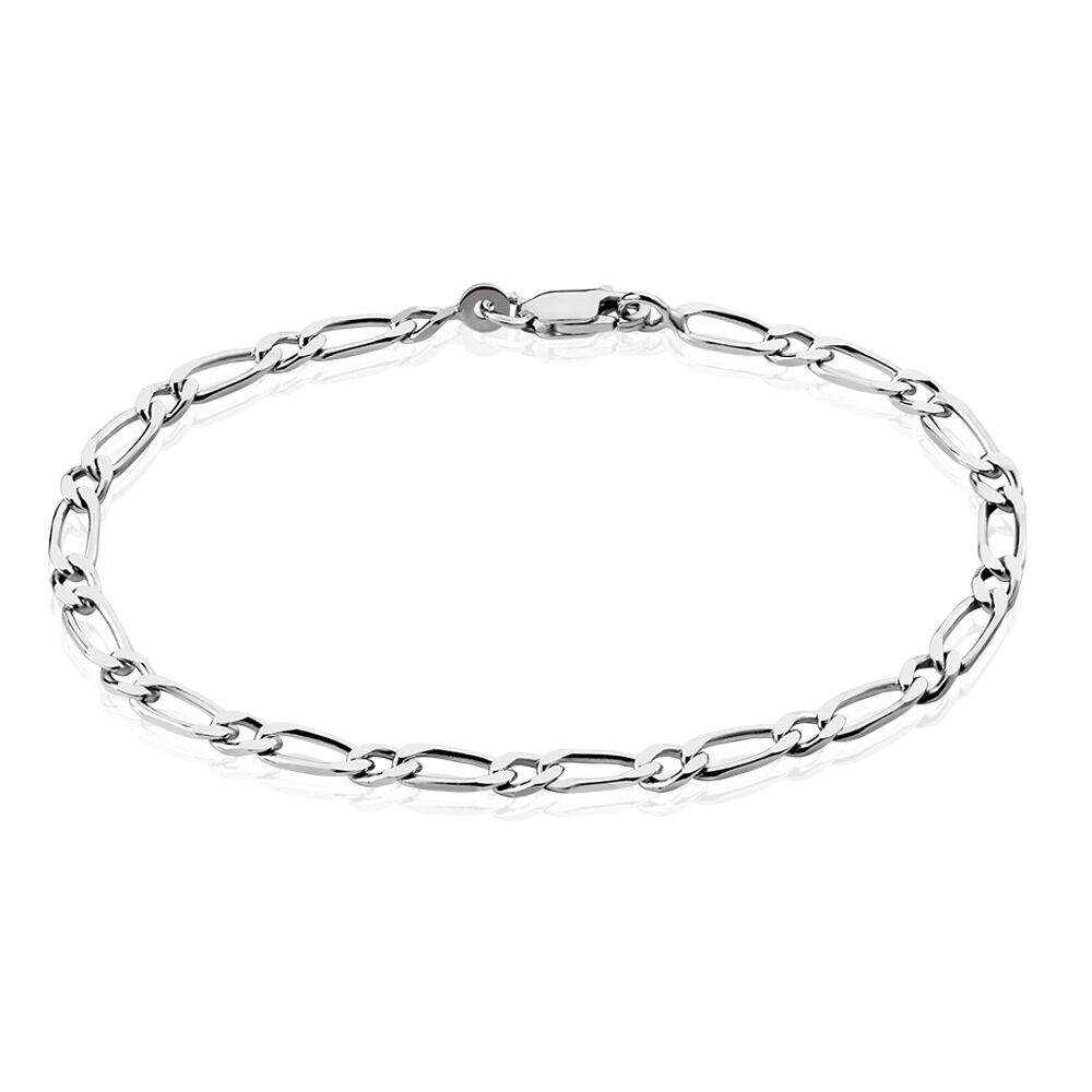 Bracelet Anilo Argent Blanc - Bracelets mailles Homme | Marc Orian