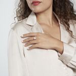 Bague Or Jaune Adrienne Oxydes De Zirconium - Solitaires Femme | Marc Orian