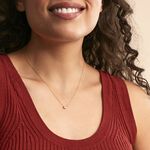 Collier Ponama Or Jaune Oxyde De Zirconium - Colliers avec pierres Femme | Marc Orian